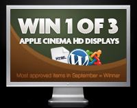 Win 1 of 3 Apple Cinema HD Displays